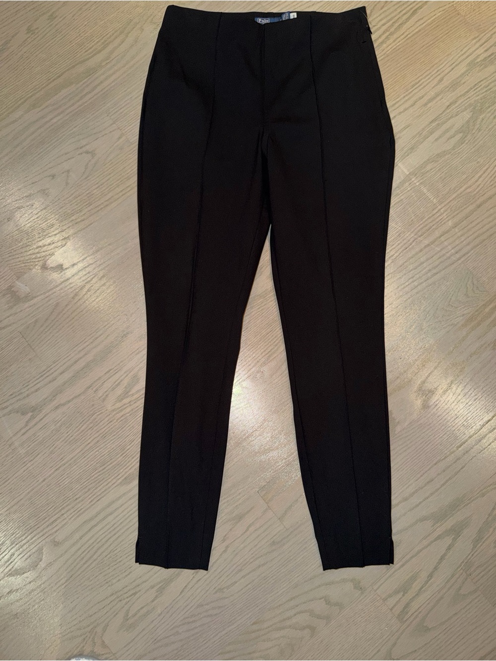 Polo by Ralph Lauren Black Slim Tailored Dress Pants